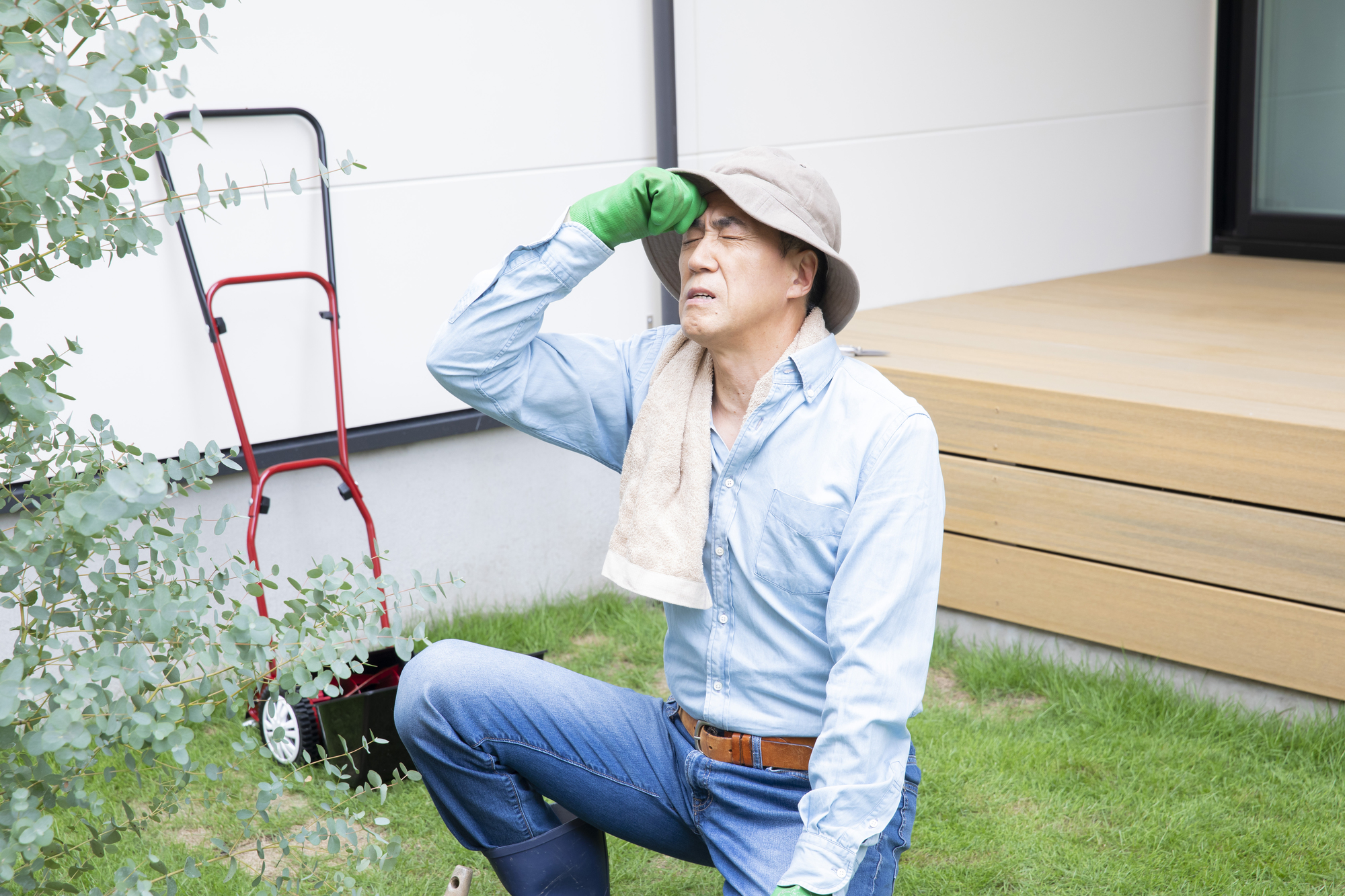 庭や外観の管理が追いつかない